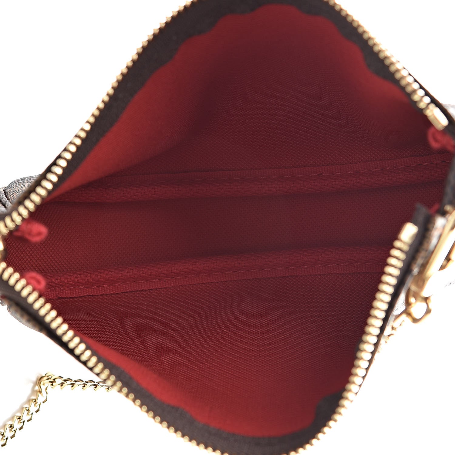 Louis Vuitton Damier Ebene Mini Pochette Accessories 5 of 8