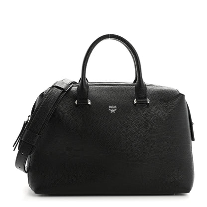 MCM Grained Calfskin Medium Ella Boston Black 1 of 9