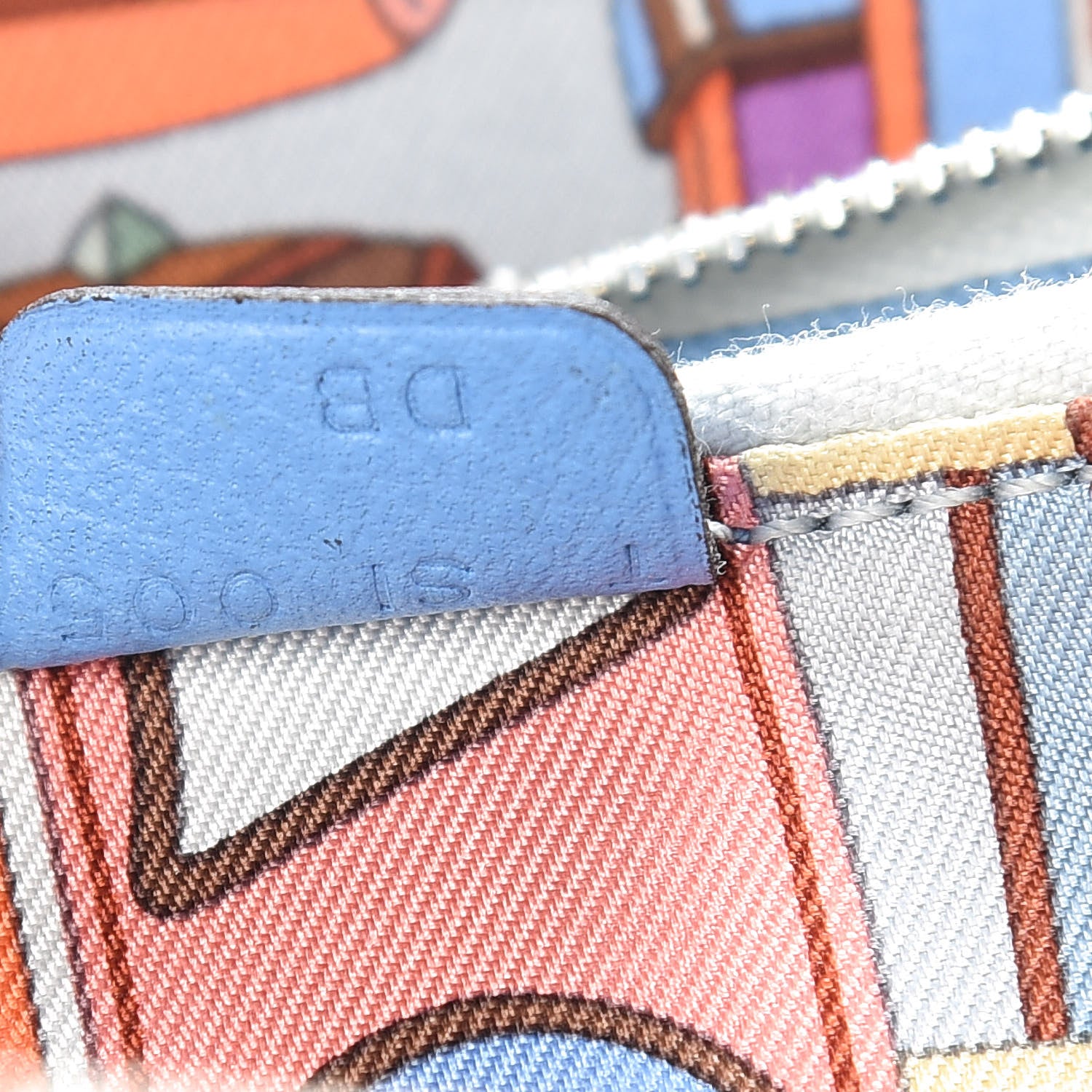 Hermes Epsom Silk'In Compact Wallet Bleu Paradis 7 of 14