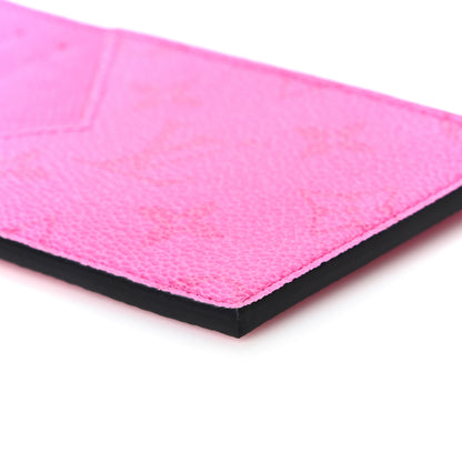 Louis Vuitton Taigarama Coin Card Holder Fuchsia 9 of 9