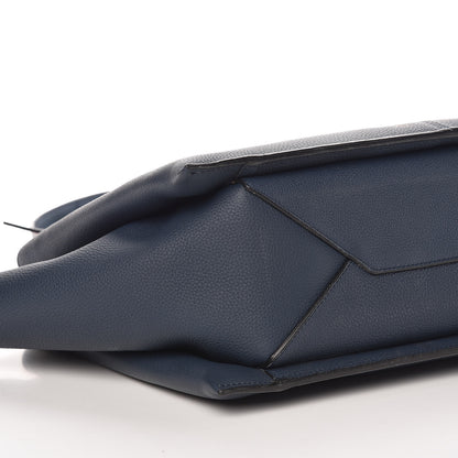 Celine Baby Grained Calfskin Medium Tri-Fold Bag Steel Blue 11 of 14