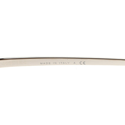 Chanel Butterfly Removable Pearl Chain Sunglasses 4262 Silver 6 of 8