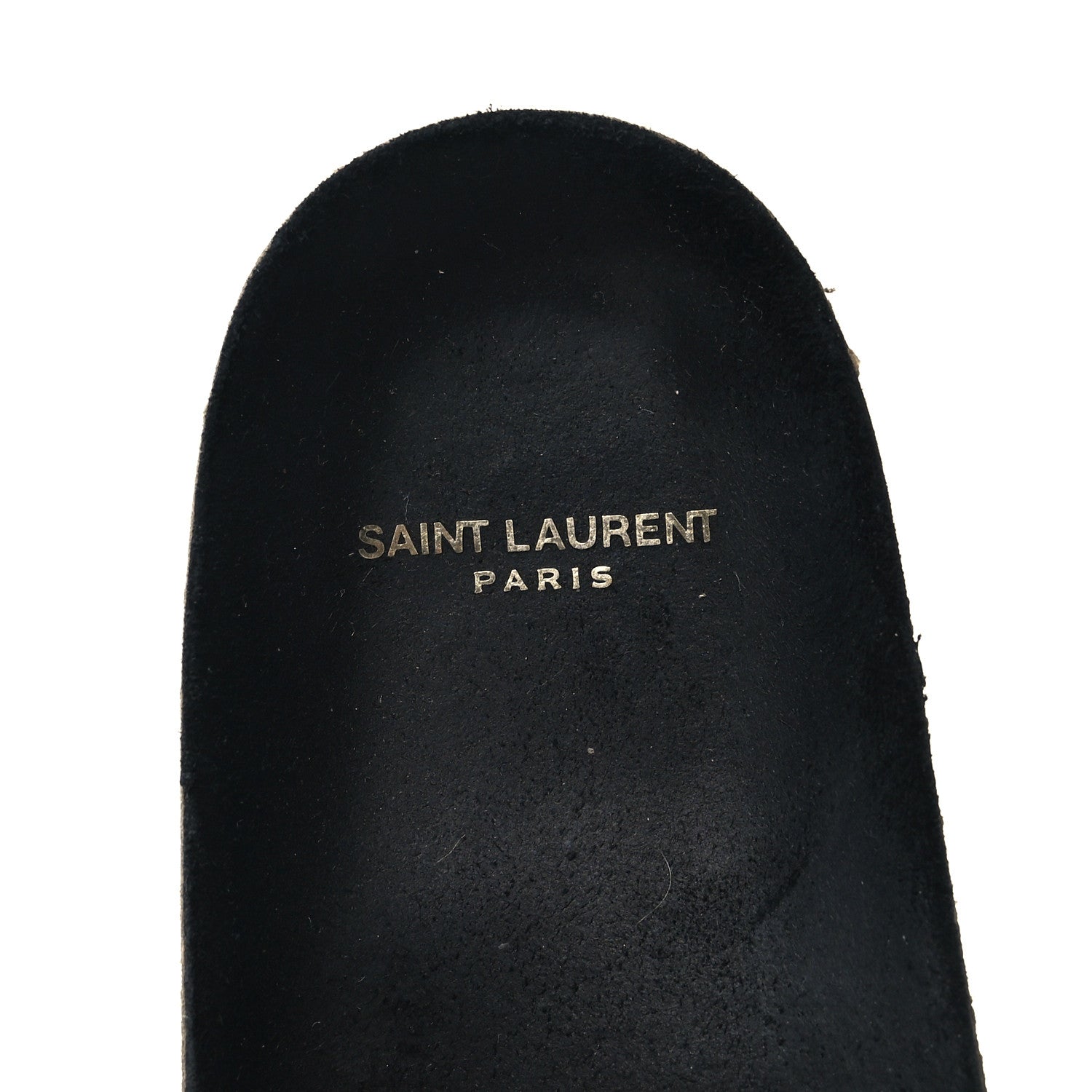 Saint Laurent Calfskin Studded Mens Jimmy Slides 42 Black 8 of 11
