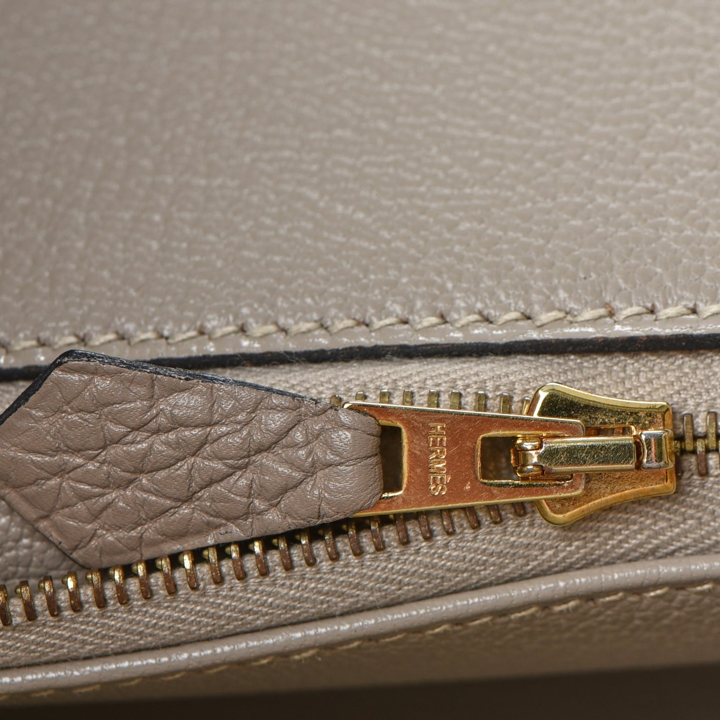 Togo Birkin 35 Gris Tourterelle