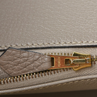 Hermes Togo Birkin 35 Gris Tourterelle 19 of 36