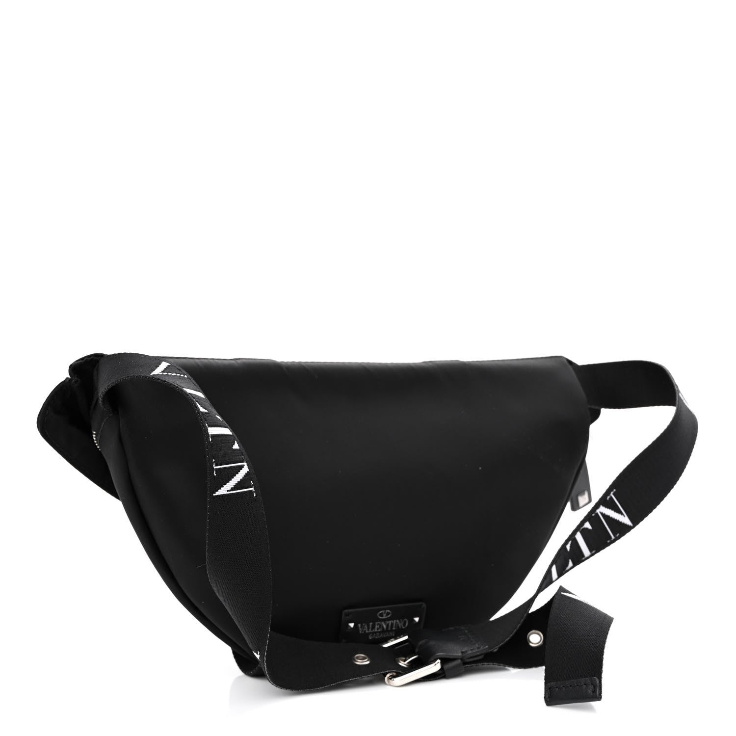 Valentino Garavani Nylon Ribbon VLTN Belt Bag Black 3 of 9