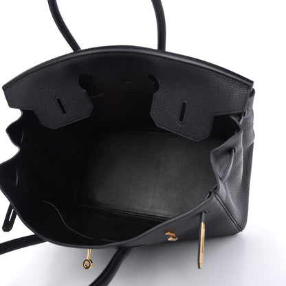 Hermes Togo Birkin 35 Black 5 of 10