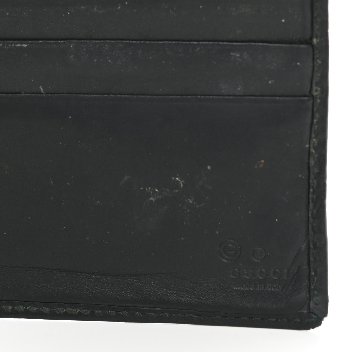 Guccissima Bi-Fold Wallet Black