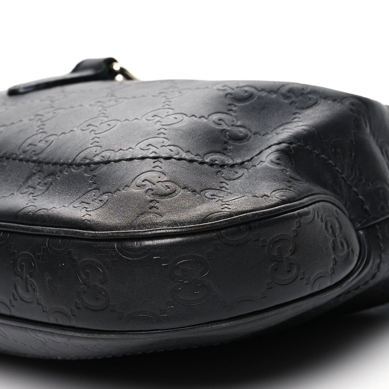 Gucci Guccissima Small Jackie O Hobo Black 11 of 13