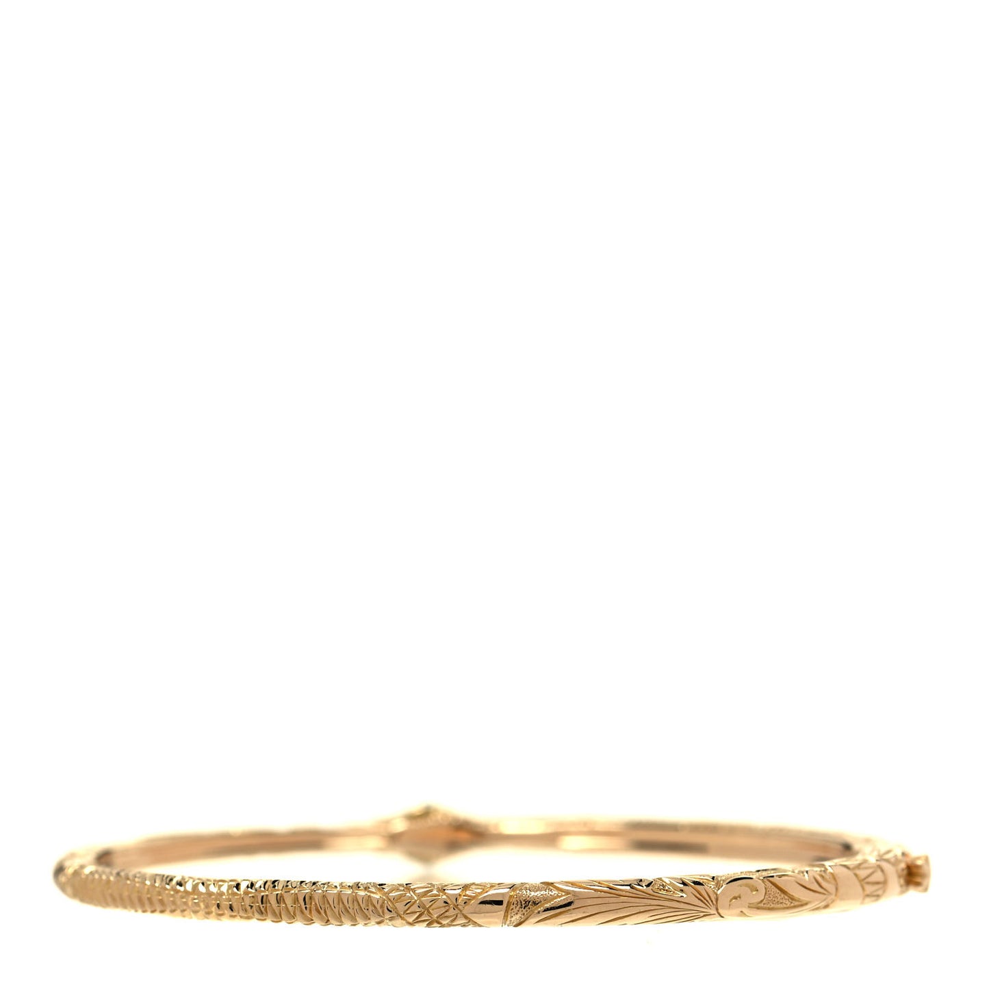 18K Yellow Gold Turquoise Ouroboros Snake Bangle Bracelet