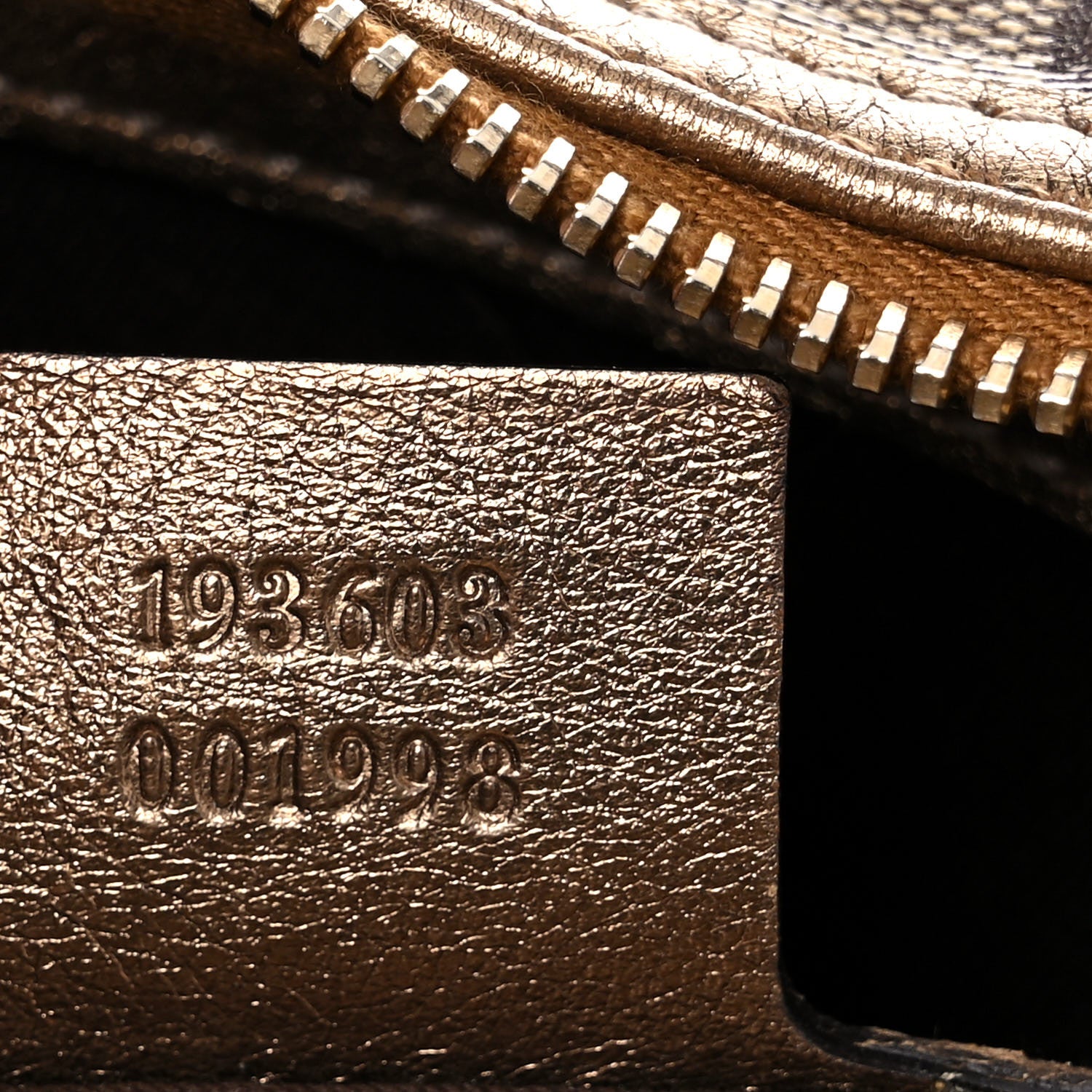 Gucci Crystal Monogram Medium Joy Boston Bronze 6 of 25