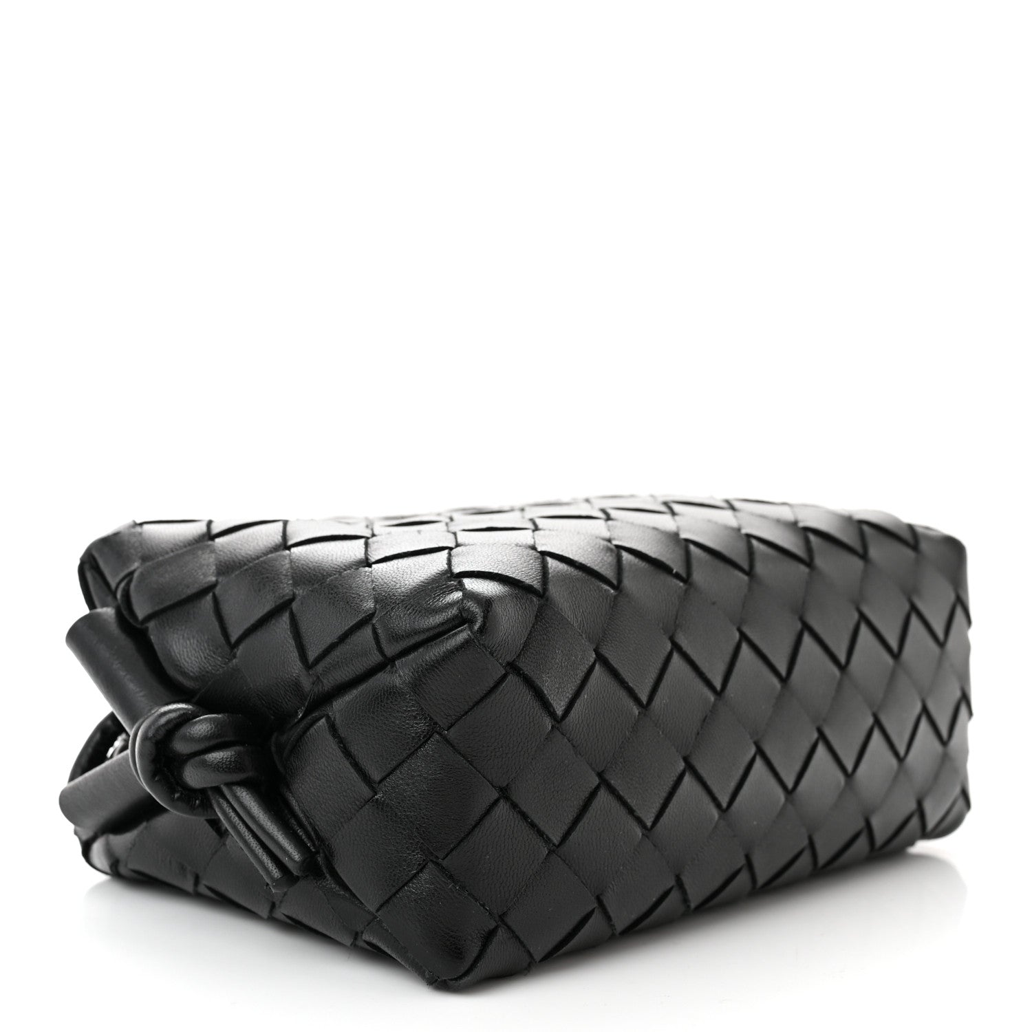 Bottega Veneta Nappa Intrecciato Mini Loop Camera Bag Black 4 of 10
