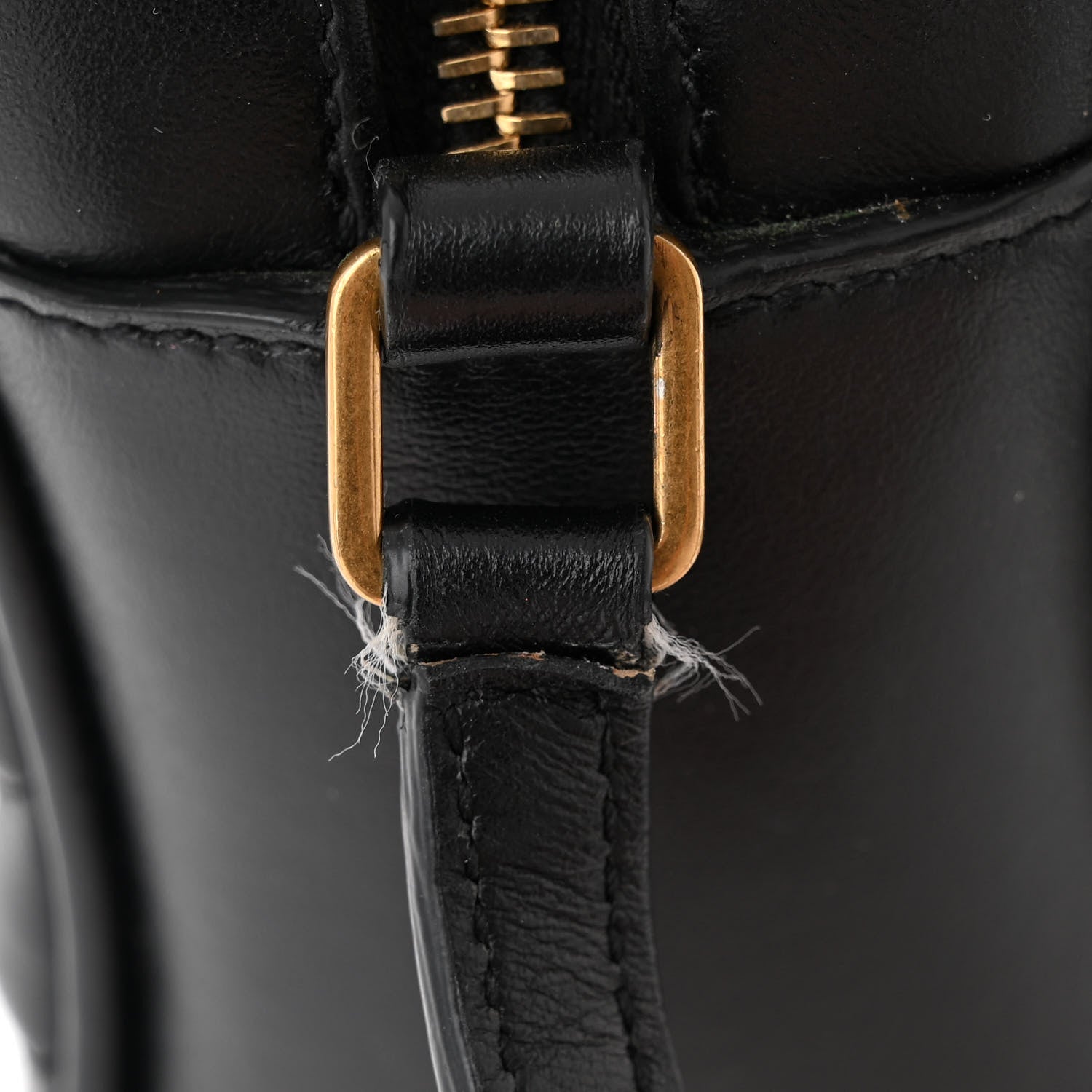 Saint Laurent Calfskin Matelasse Monogram Lou Camera Bag Black 14 of 14