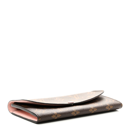 Louis Vuitton Monogram Emilie Wallet Rose Ballerine 4 of 8