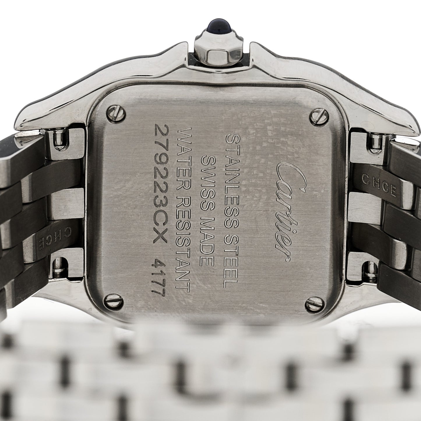 Stainless Steel Diamond 22mm Panthere Quartz Watch