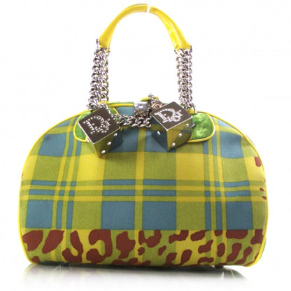 Christian Dior Leopard Gambler Dice Bowler 1 of 9