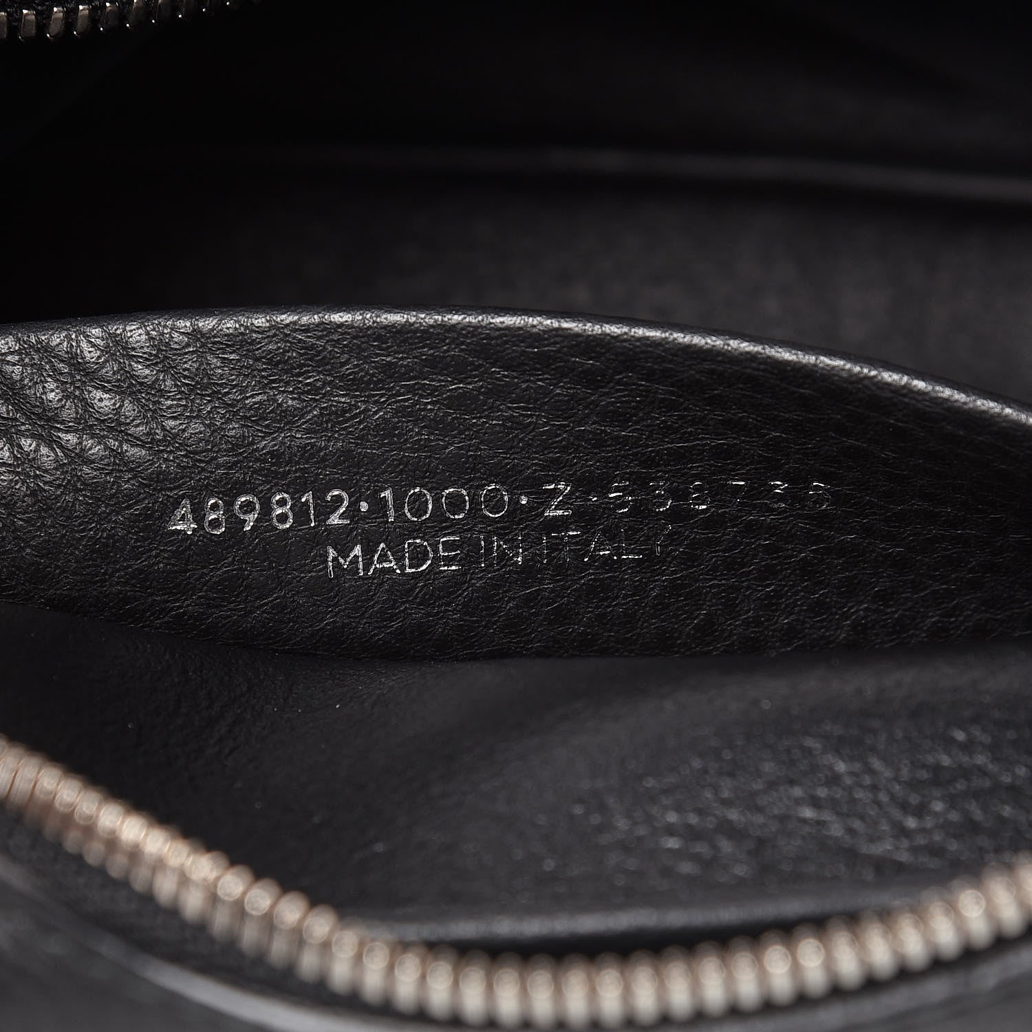 Balenciaga Calfskin Logo S Everyday Camera Bag Black 7 of 9