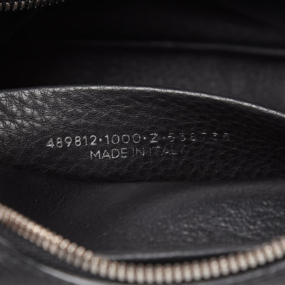 Balenciaga Calfskin Logo S Everyday Camera Bag Black 7 of 9