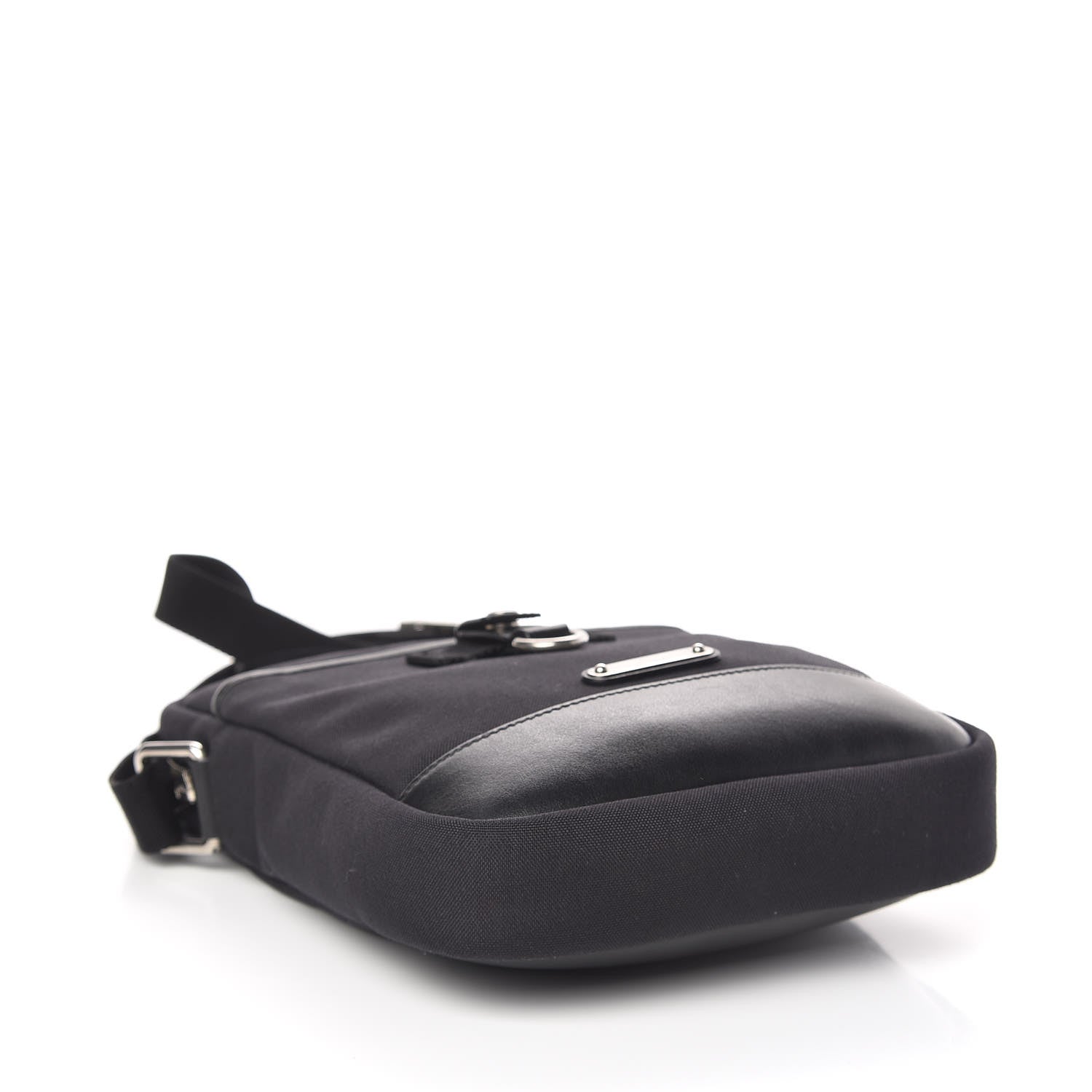 Saint Laurent Canvas Rivington Race Pouch Black 4 of 9