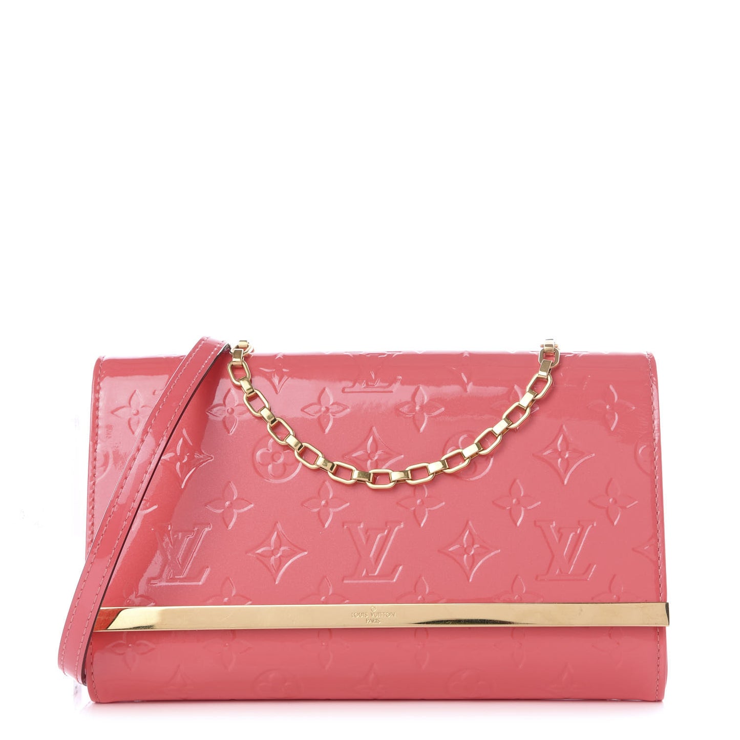 Vernis Ana Clutch Rose Litchi
