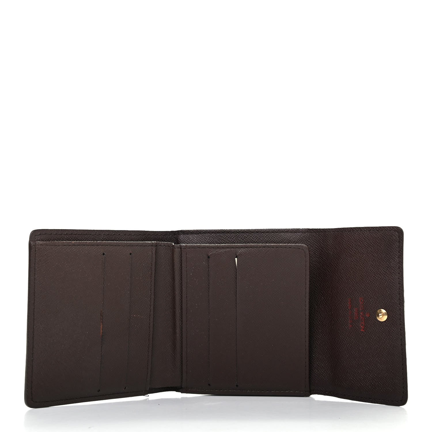 Louis Vuitton Damier Ebene Elise Wallet 4 of 4
