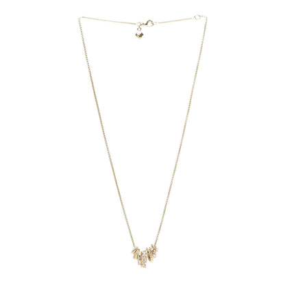 David Yurman 18K Yellow Gold Diamond Stax Rondelle Pendant Necklace 2 of 5