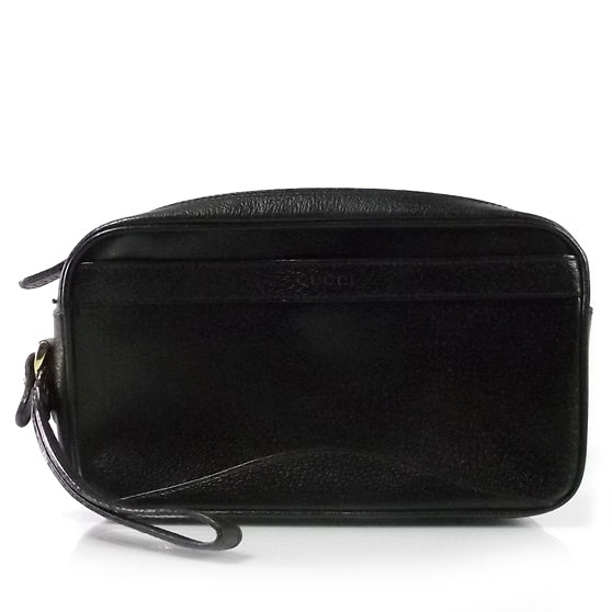 Gucci Leather Clutch Black 1 of 9
