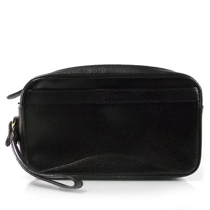 Gucci Leather Clutch Black 1 of 9