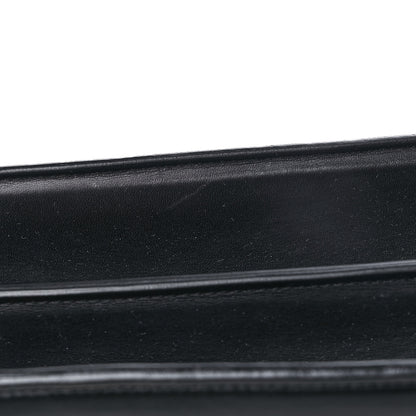 Celine Smooth Calfskin Large Case Chain Flap Black 13 of 16