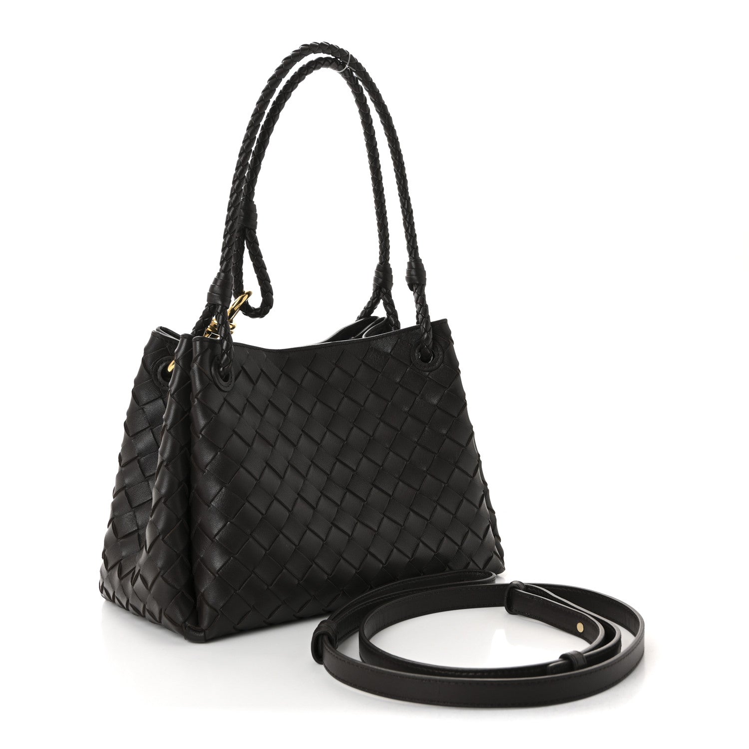 Bottega Veneta Nappa Intrecciato Medium Parachute Shoulder Bag Fondant 3 of 9