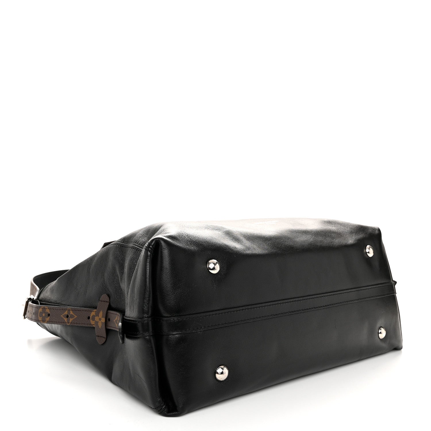 Louis Vuitton Lambskin CarryAll Vibe MM Black 5 of 10