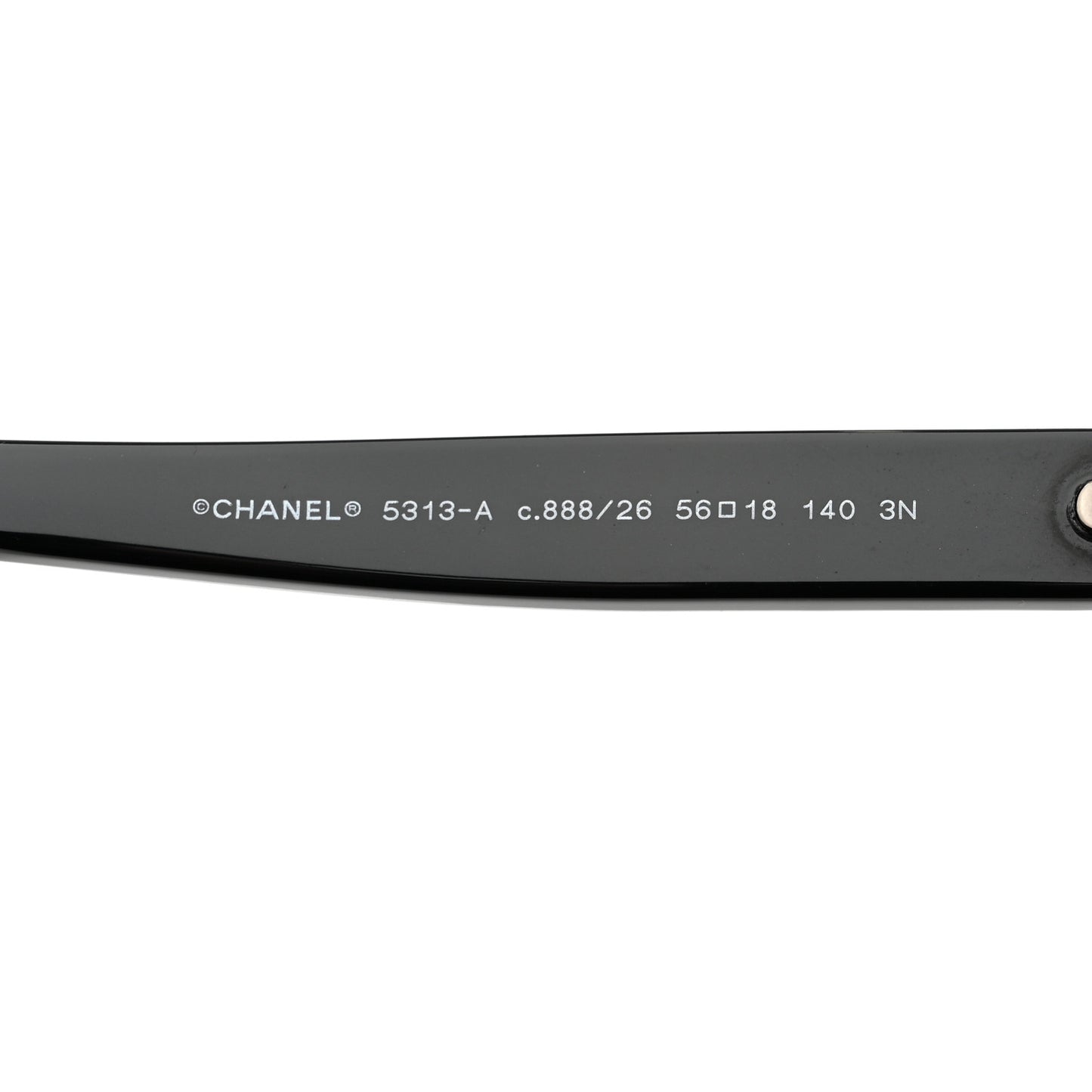 Acetate CC Butterfly Signature Sunglasses 5313-A Black