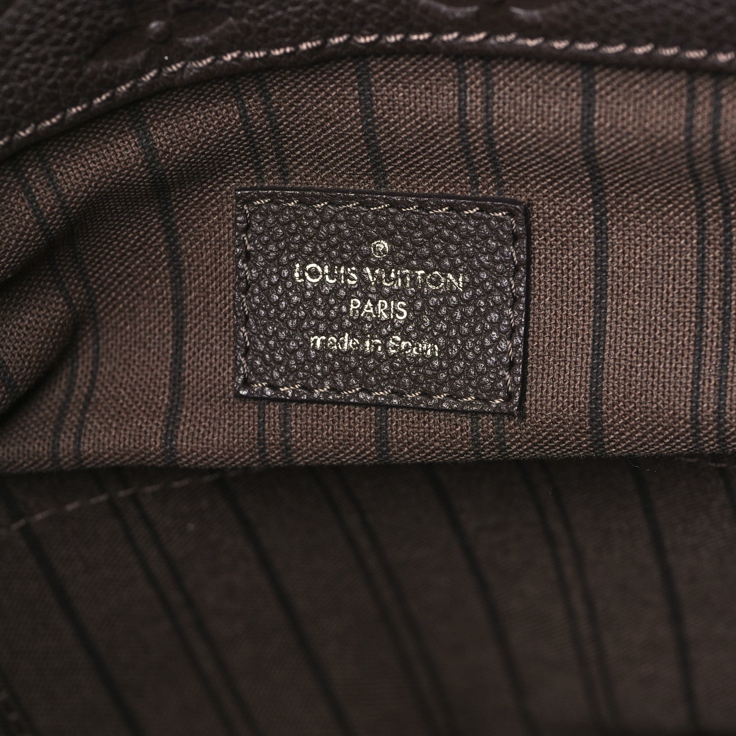 Louis Vuitton Empreinte Artsy MM Chocolate 6 of 9