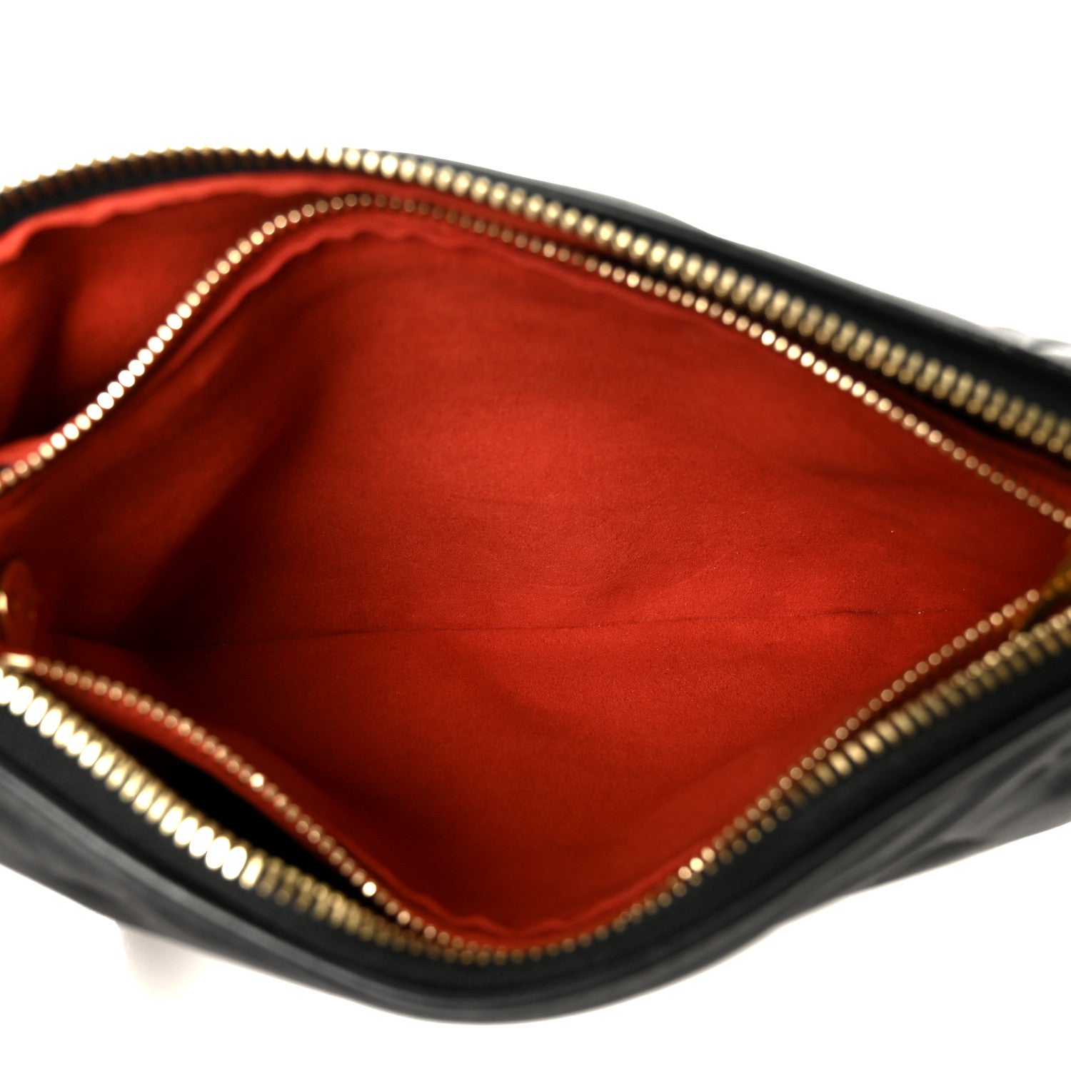Louis Vuitton Lambskin Embossed Monogram Coussin BB Black 6 of 11