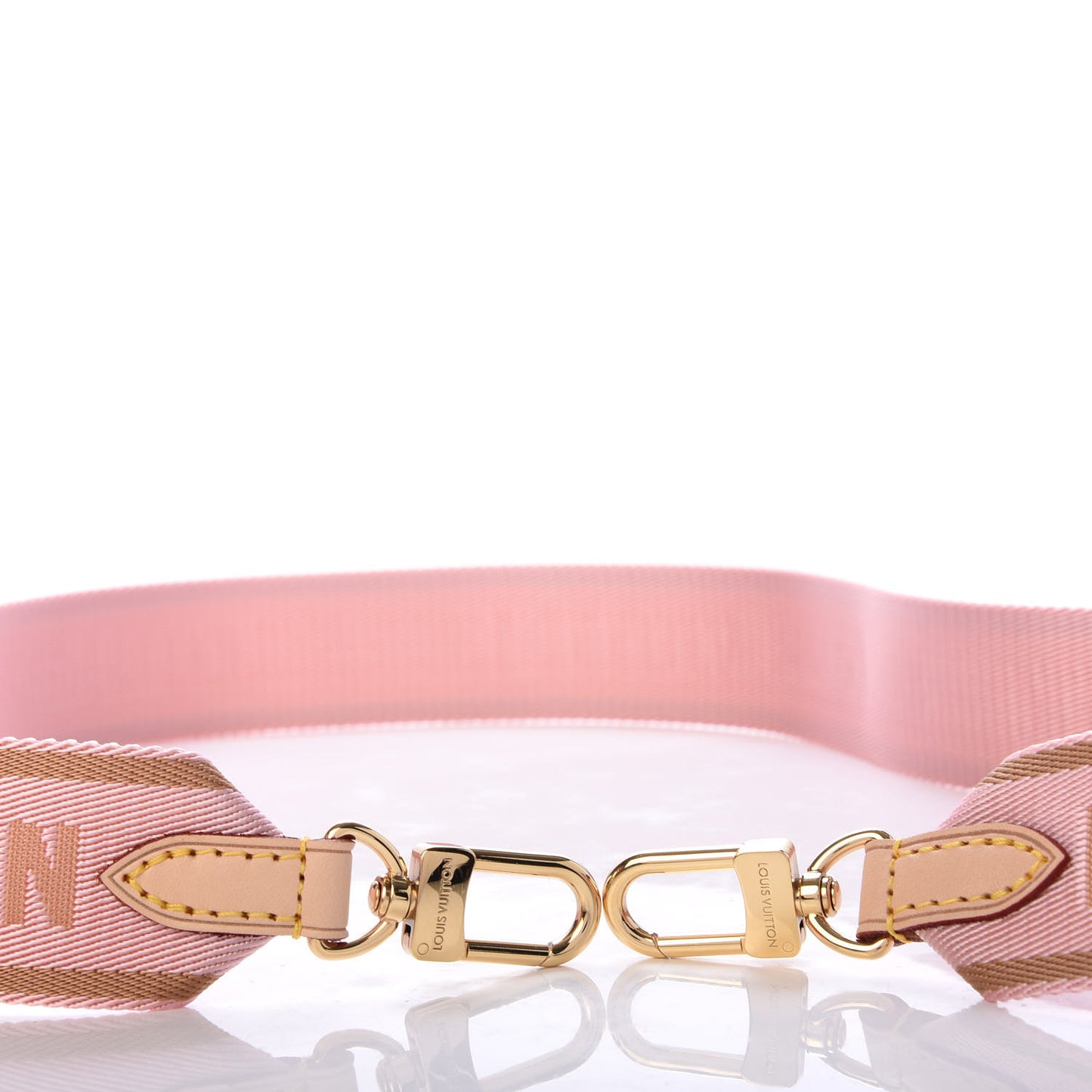 Monogram Multi Pochette Accessories Shoulder Strap Rose Clair