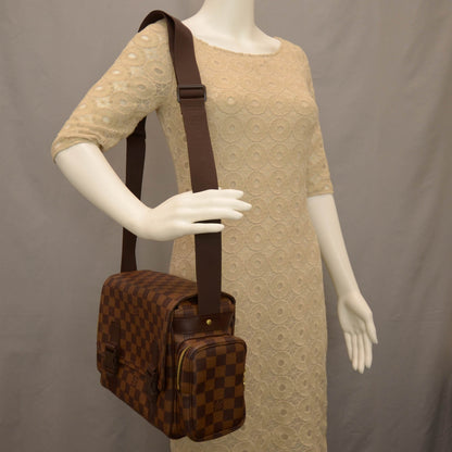 Louis Vuitton Damier Ebene Reporter Melville 2 of 8