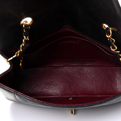 Chanel Lambskin Quilted Small Single Flap Black 4 of 4