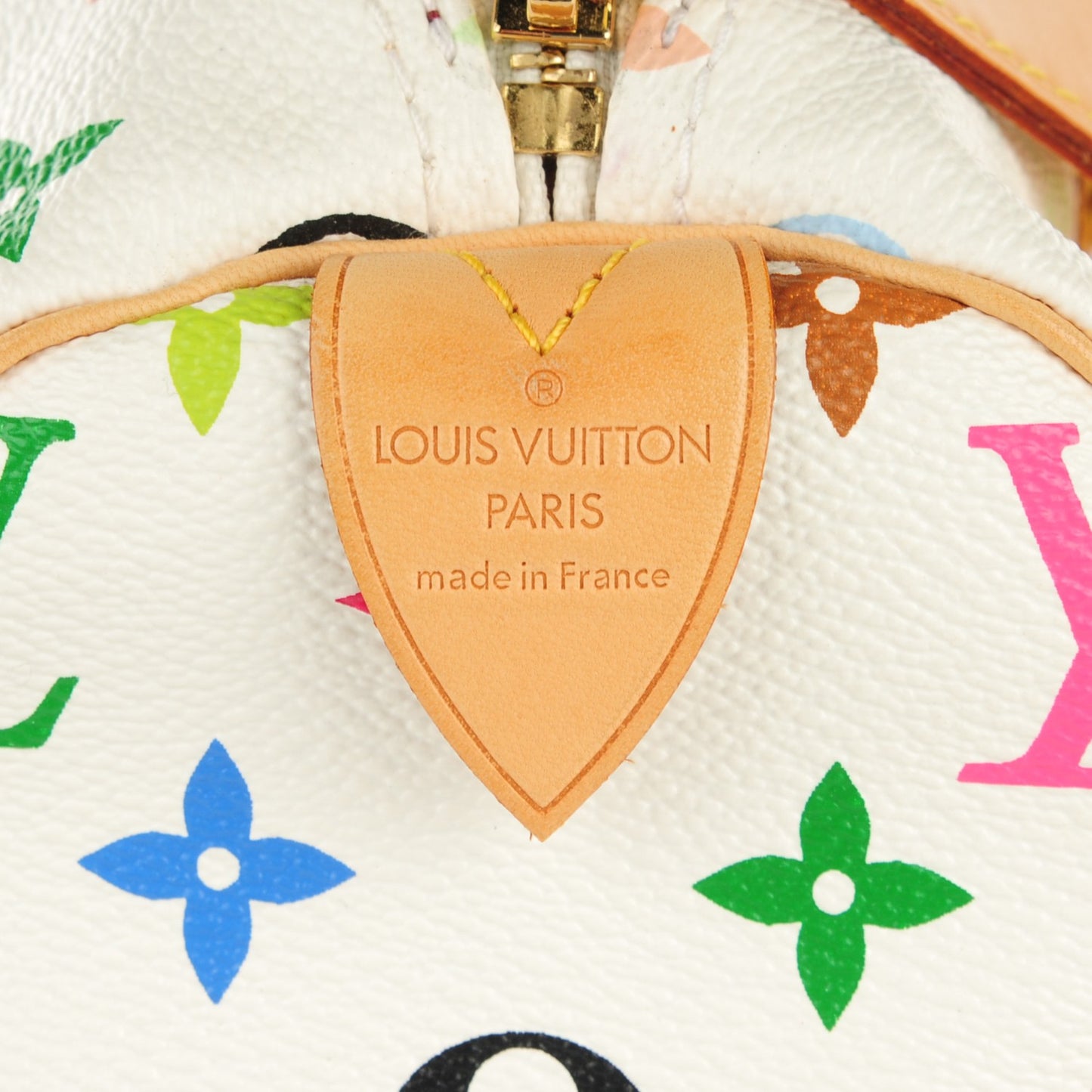 Monogram Multicolor Speedy 30 White