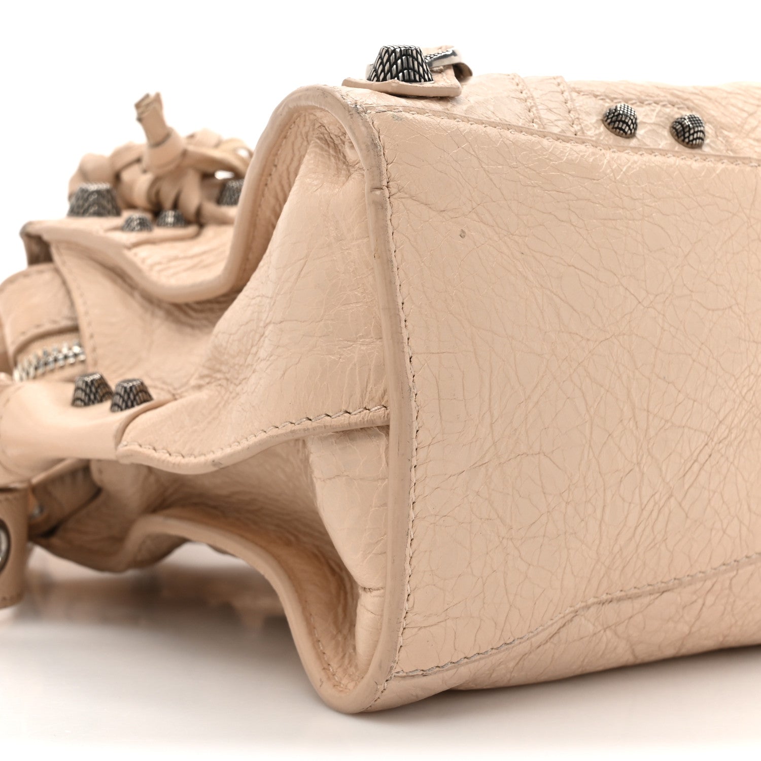 Balenciaga Agneau Arena Neo Cagole Handbag XS Sand Beige 12 of 25