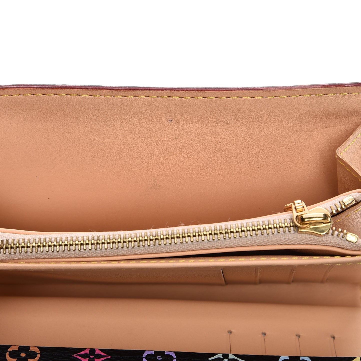 Monogram Multicolor Alexandra Wallet Black