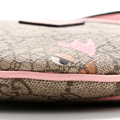 Gucci GG Monogram Childrens Mini Zoo Bird Pappagallo Shoulder Bag Pink 10 of 14