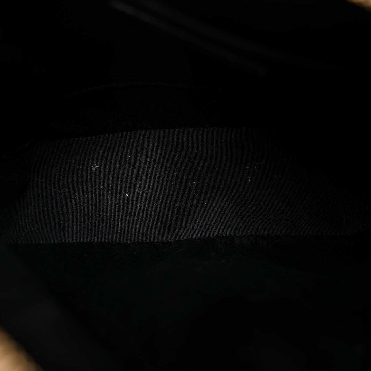 Calfskin Matelasse Monogram Lou Camera Bag Dark Beige