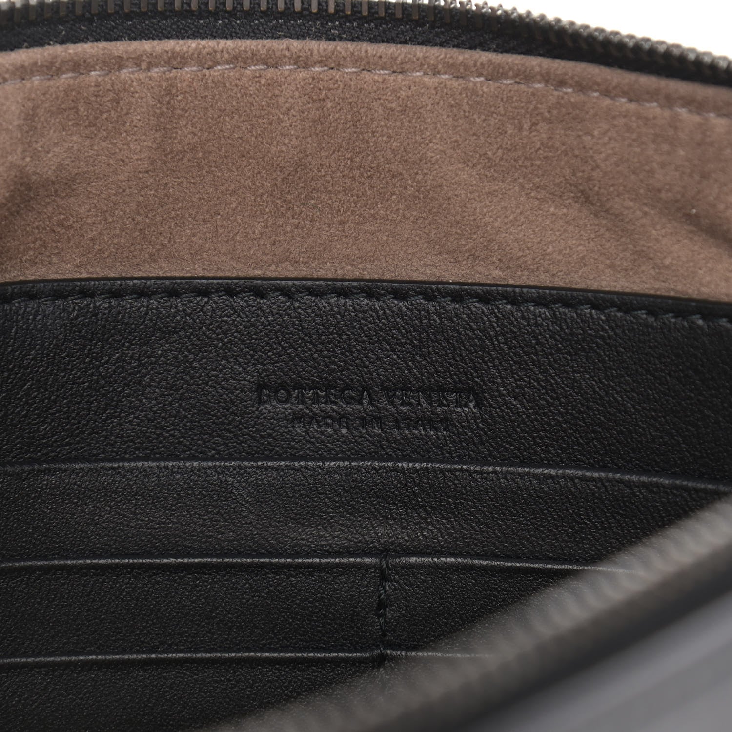 Bottega Veneta Nappa Intrecciato Biletto Chain Crossbody Antique Silver 6 of 9