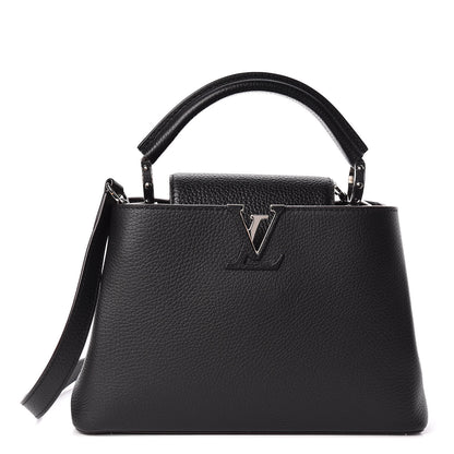 Louis Vuitton Taurillon Capucines BB Black 1 of 10