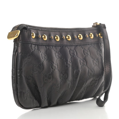 Gucci Guccissima Babouska Wristlet Black 3 of 11