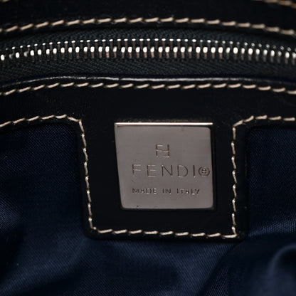 Fendi Zucchino Mama Baguette Navy 6 of 12
