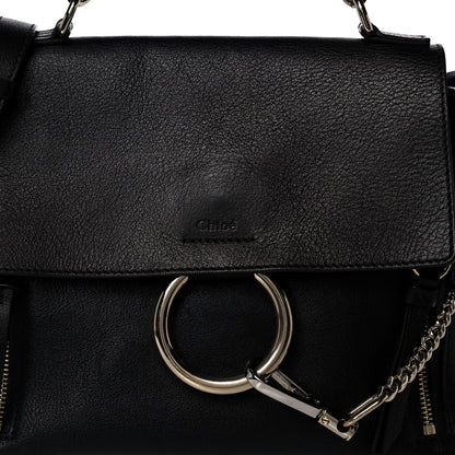 Chloe Calfskin Small Faye Day Shoulder Bag Black 8 of 11