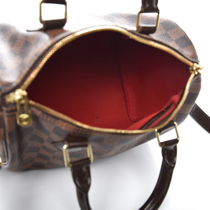 Louis Vuitton Damier Ebene Speedy Bandouliere 25 5 of 8