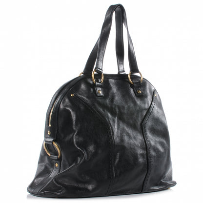Saint Laurent Leather Oversized Muse Black 3 of 7