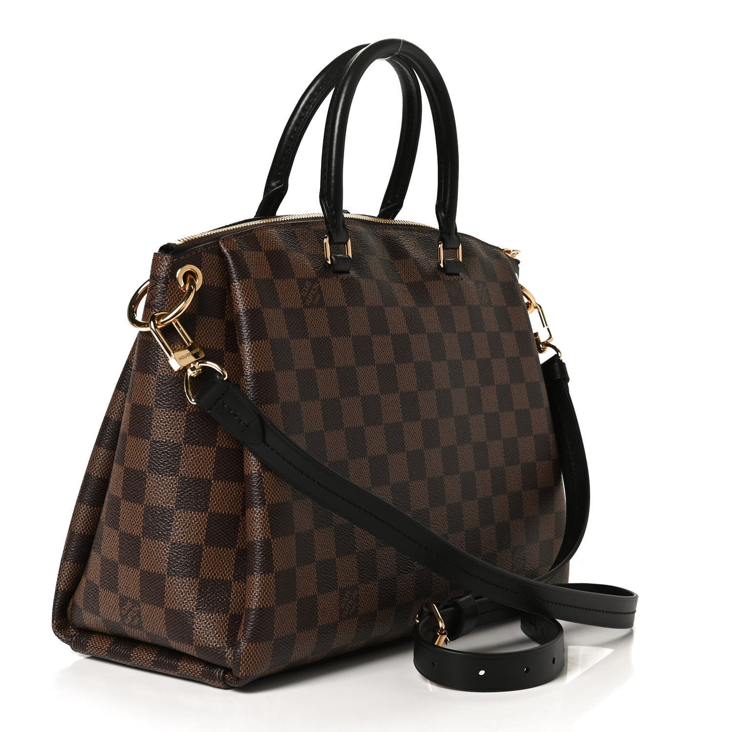 Damier Ebene Odeon Tote MM Black